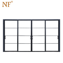 Tempered glass electric japanese shoji sliding door